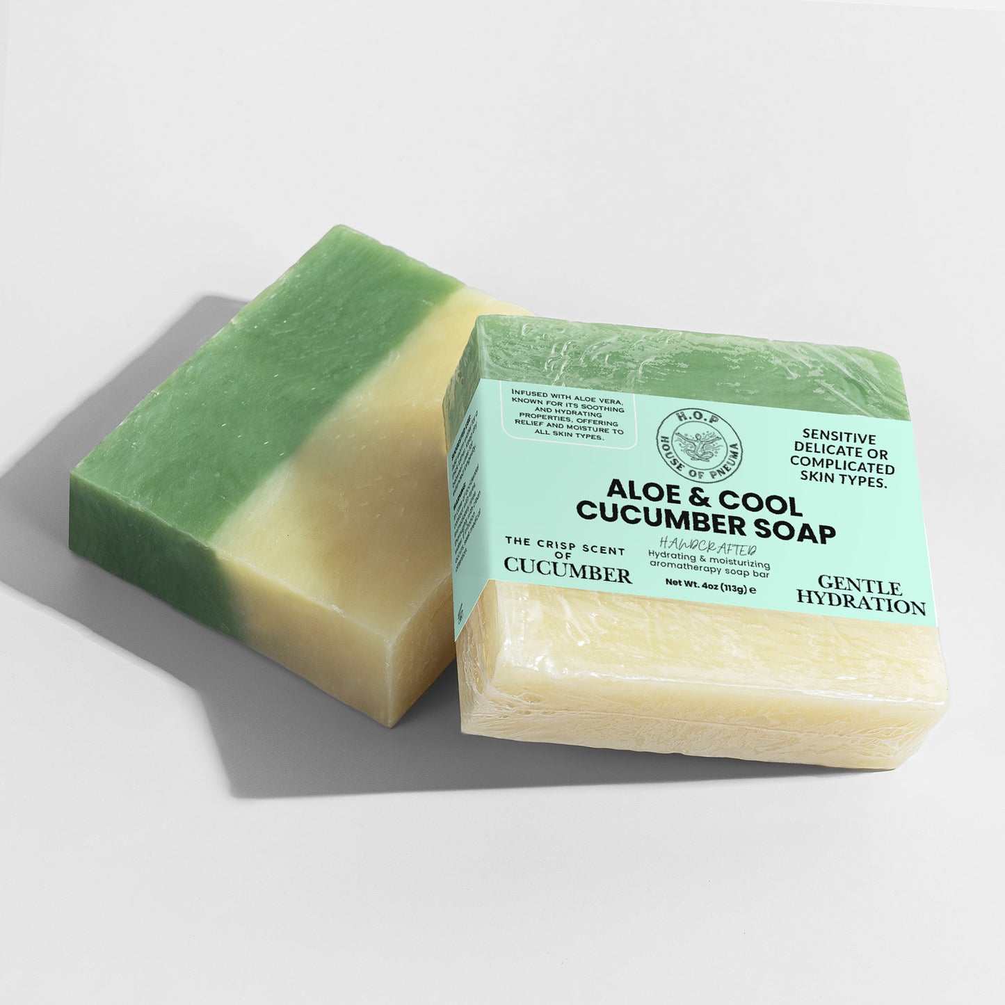 Aloe Cucumber Soap Bar – Gentle Hydration for Sensitive Skin