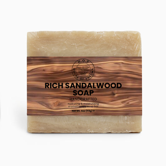 Sandalwood Bar Soap For Sensitive Skin – Nourishing Cleanse
