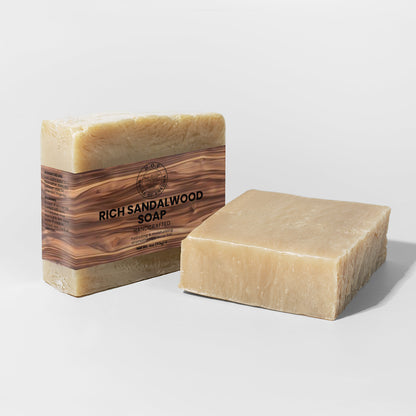 Sandalwood Bar Soap For Sensitive Skin – Nourishing Cleanse