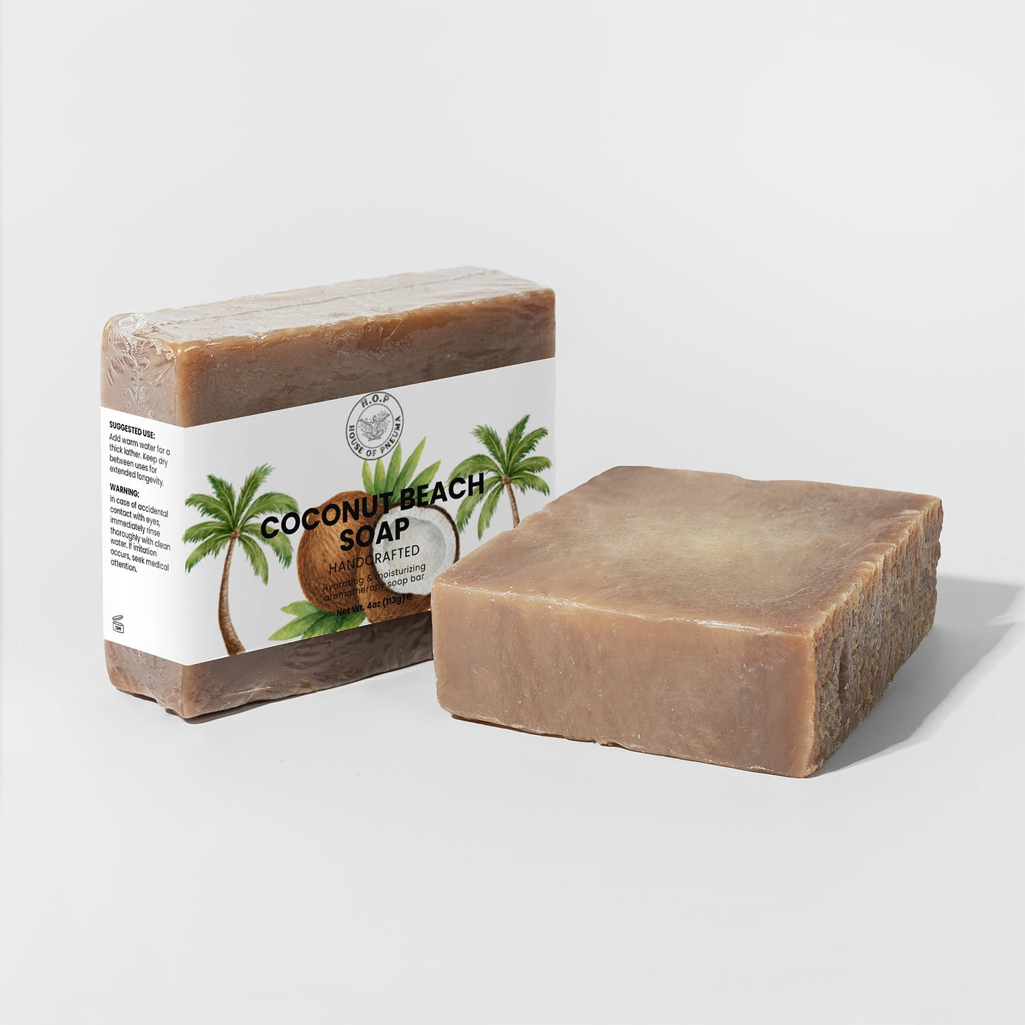 Coconut Beach Bar Soap – Hydrating For Sensitive Skin