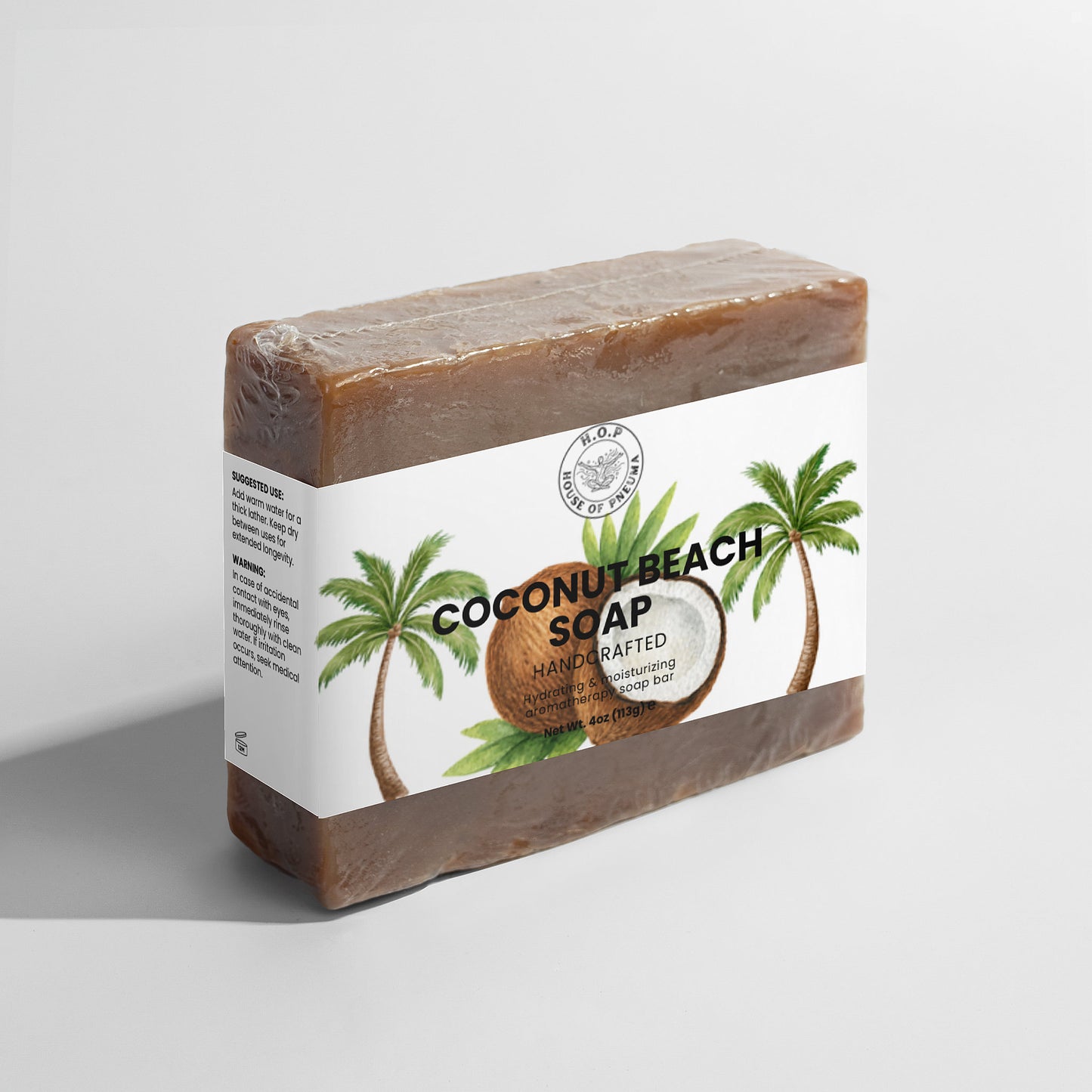 Coconut Beach Bar Soap – Hydrating For Sensitive Skin
