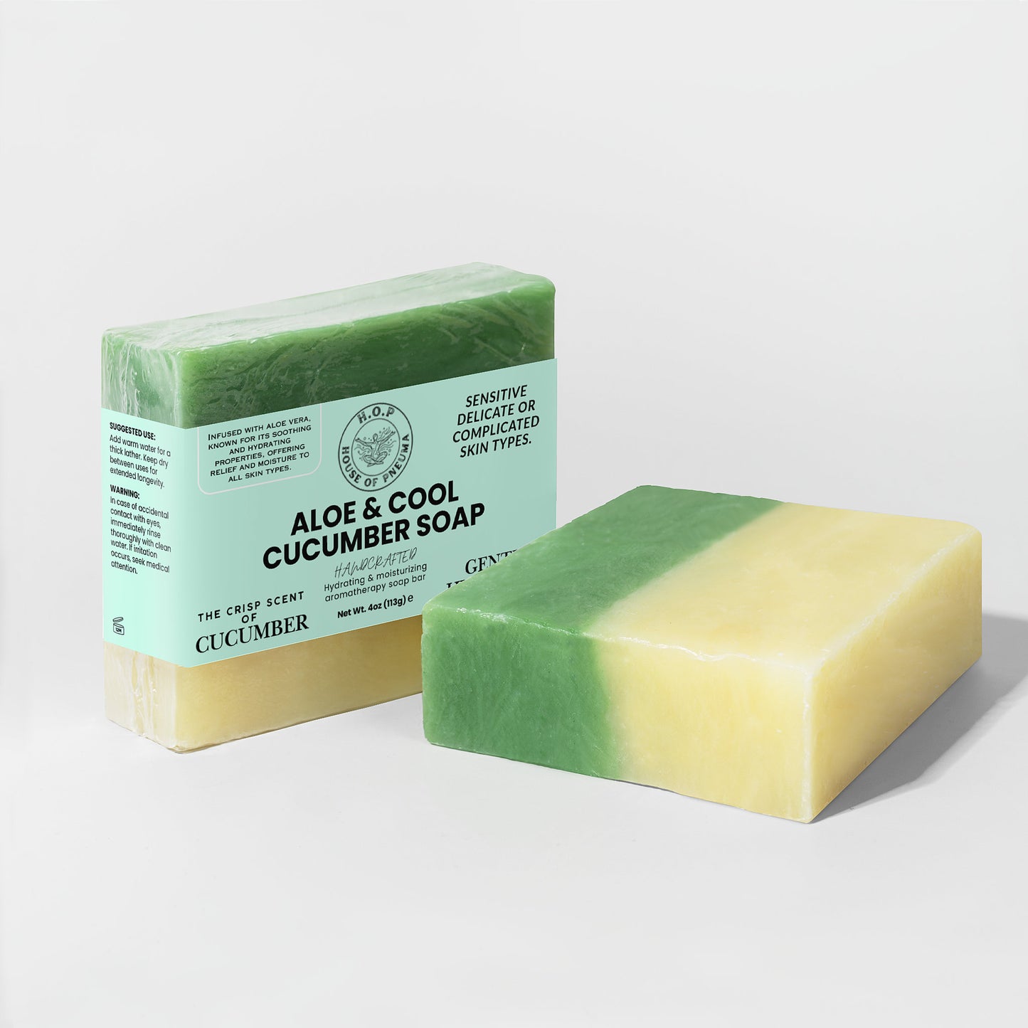 Aloe Cucumber Soap Bar – Gentle Hydration for Sensitive Skin