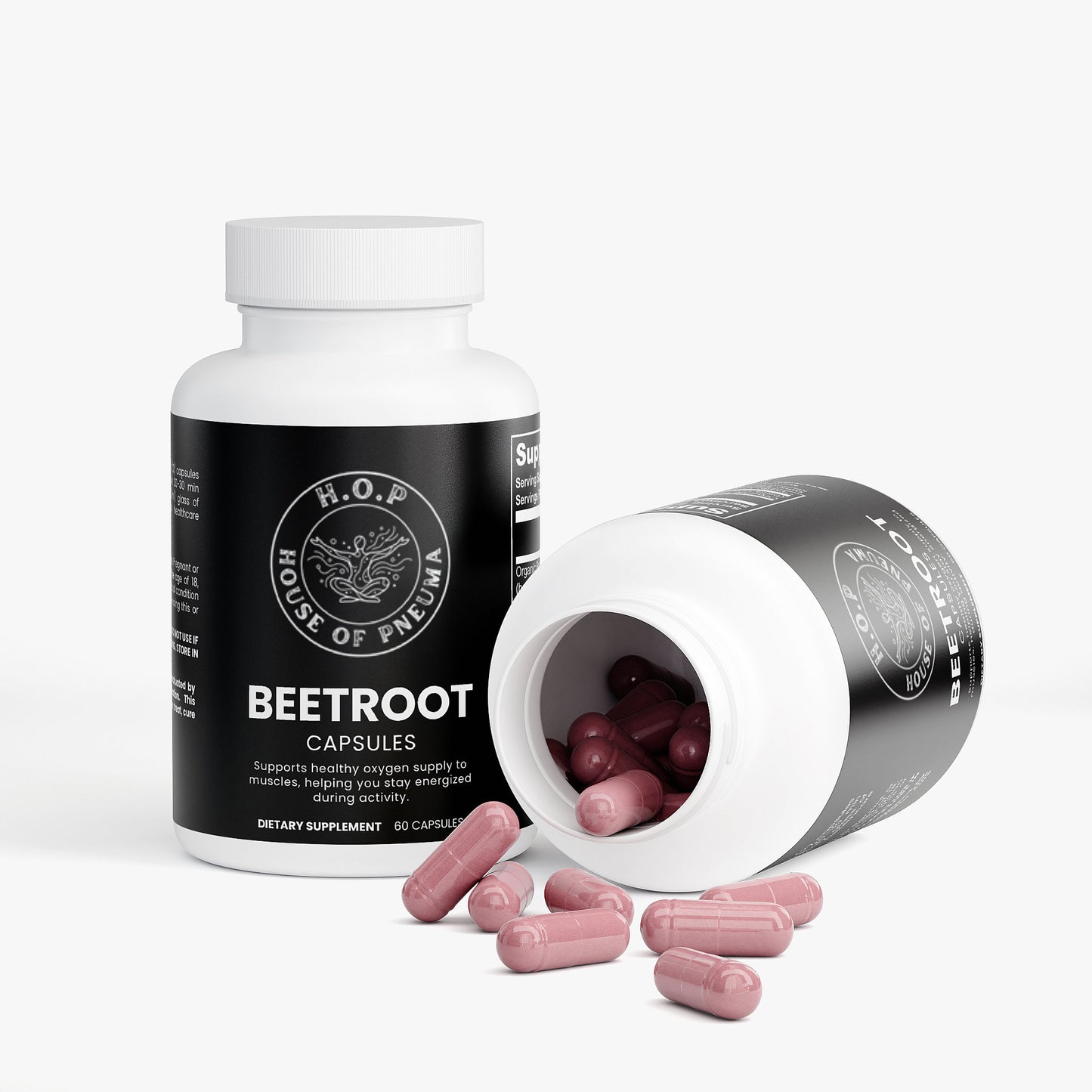 Beetroot Capsules For Circulation & Endurance Support