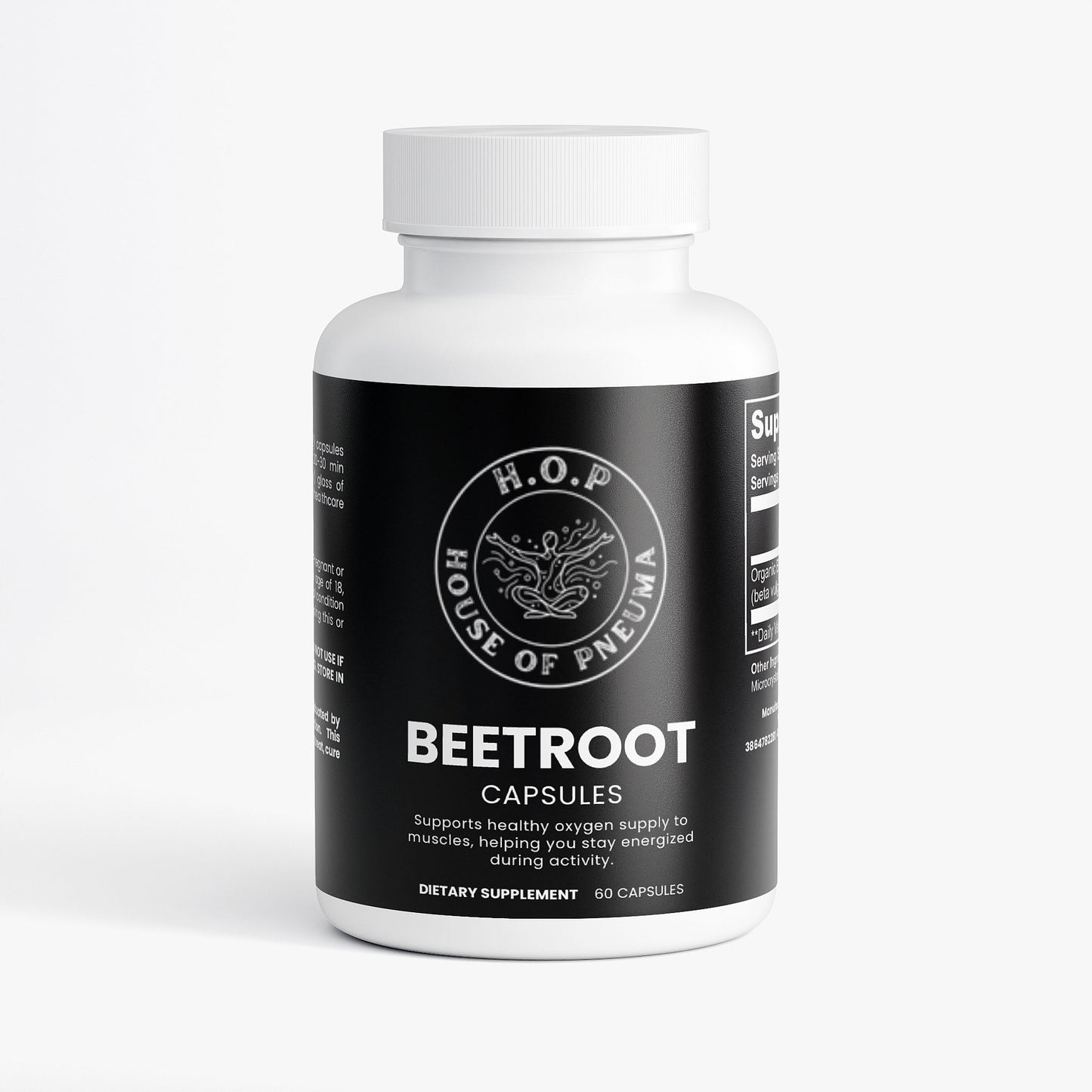 Beetroot Capsules For Circulation & Endurance Support